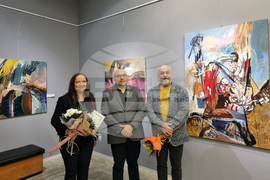 Разград - картини с разнообразна техника - изложба