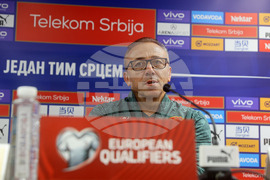 Сърбия - футбол - пресконференция - Илиан Илиев
