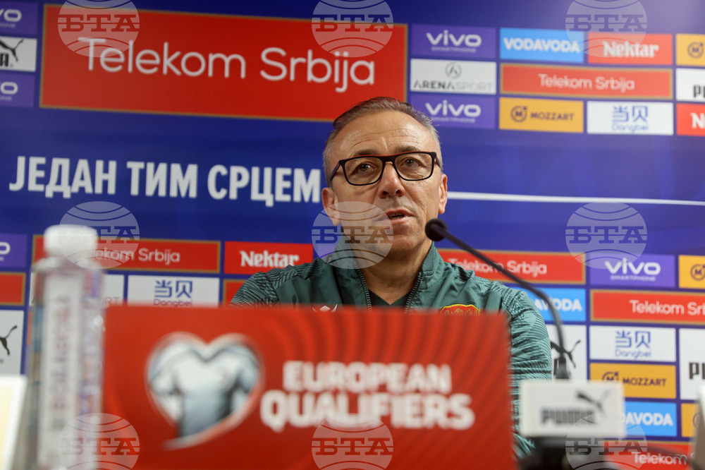 Сърбия - футбол - пресконференция - Илиан Илиев