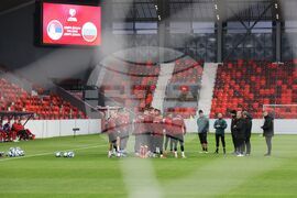 Сърбия - футбол - тренировка