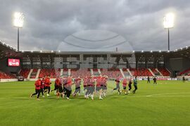 Сърбия - футбол - тренировка