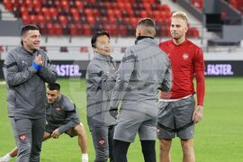 Сърбия - футбол - тренировка