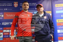 Сърбия - футбол - пресконференция - Драган Стойкович-Пикси - Душан Тадич