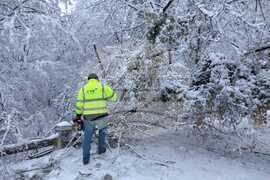 Румъния - първи сняг