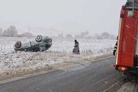 Румъния - първи сняг