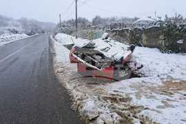 Румъния - първи сняг