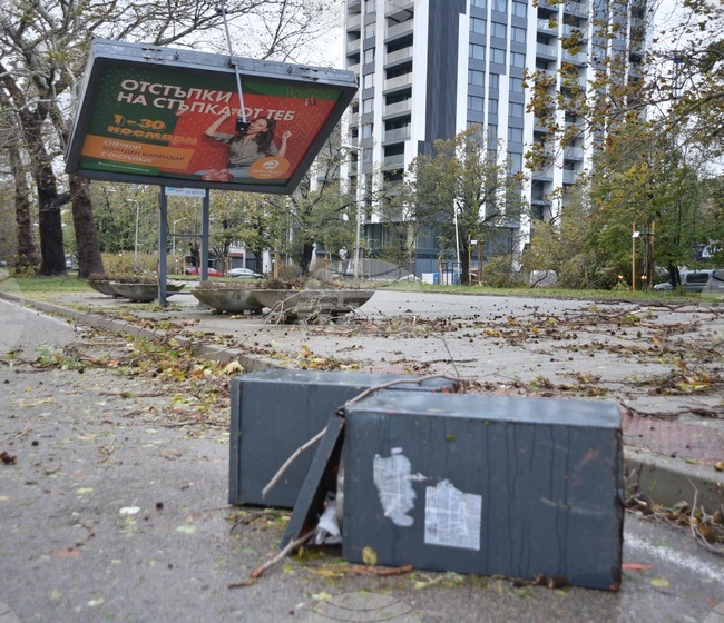 Варна - вятър - щети