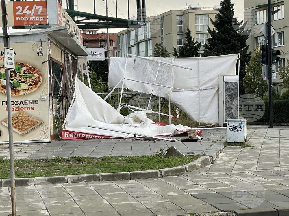 Слънчев бряг - буря - щети