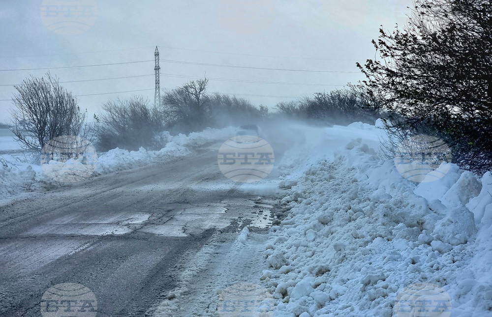 Варна - Добрич - сняг - бедствено положение