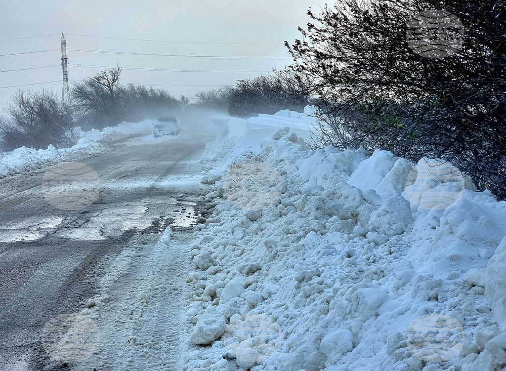 Варна - Добрич - сняг - бедствено положение