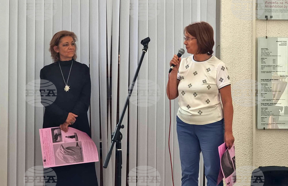 Мариела Гемишева представи изложбата "Неслучайно присъствие" в Художествена галерия Казанлък