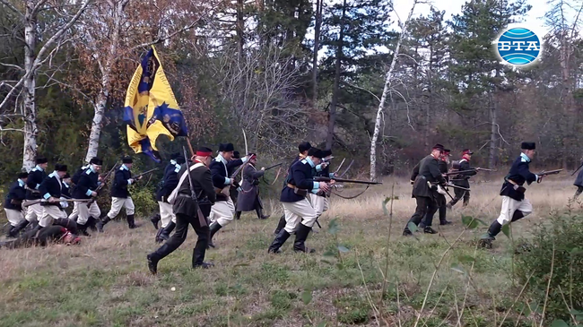 Историческа възстановка представи моменти от сраженията край Плевен по време на Руско-турската война