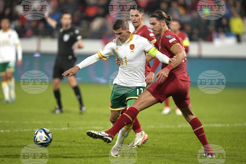 Serbia Bulgaria Euro 2024 Soccer