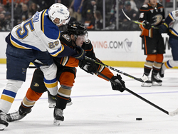 Blues Ducks Hockey