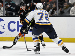 Blues Ducks Hockey