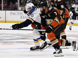 Blues Ducks Hockey