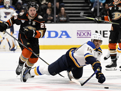 Blues Ducks Hockey