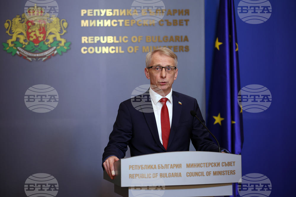 Министерски съвет - Николай Денков - брифинг