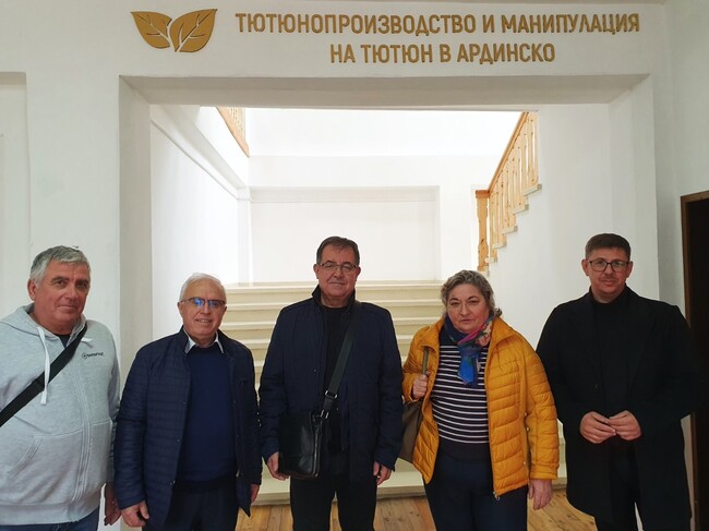 Община Ардино: Институтът по тютюна в Марково с жест към „Музея на тютюна” в Ардино