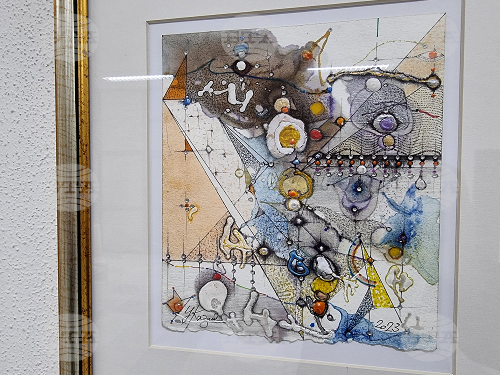 Ямбол - Цветан Казанджиев - коледна изложба - откриване