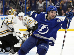 APTOPIX Bruins Lightning Hockey