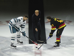Sharks Canucks Hockey