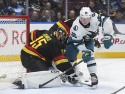 Sharks Canucks Hockey