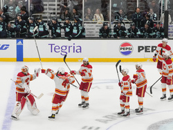 Flames Kraken Hockey
