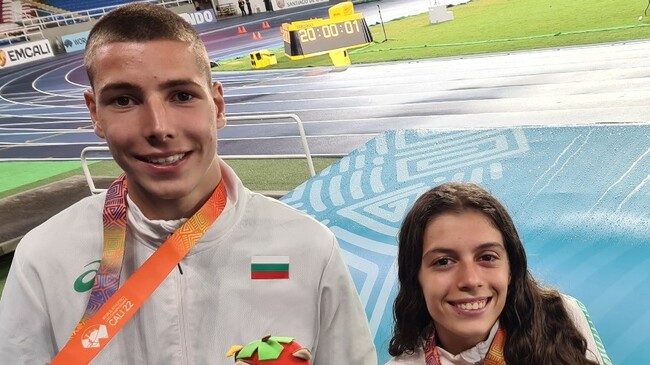 Божидар Саръбоюков и Пламена Миткова бяха избрани за лекоатлет и лекоатлетка на България за 2023 година