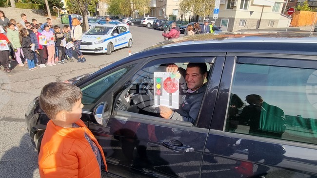 Хасково - деца - пътна безопасност