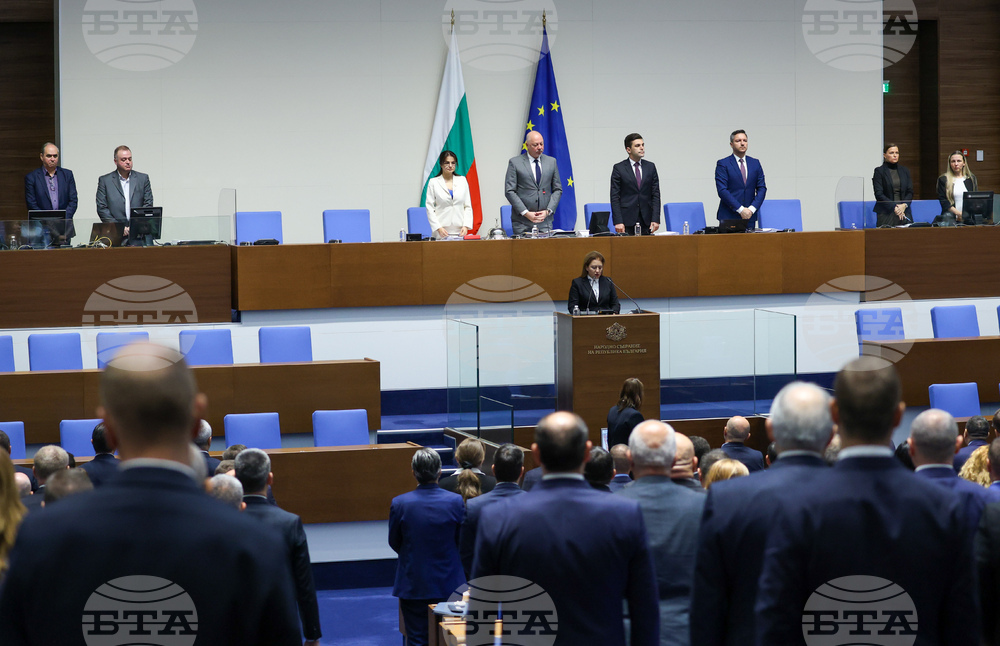 Парламент - заседание - Милена Димова - клетва