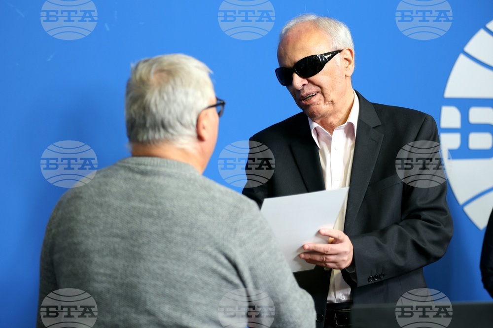 Национален пресклуб на БТА София - церемония по награждаването на лауреатите на Националния творчески конкурс за хора със зрителни увреждания