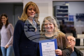 Национален пресклуб на БТА София - церемония по награждаването на лауреатите на Националния творчески конкурс за хора със зрителни увреждания