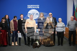 Национален пресклуб на БТА София - церемония по награждаването на лауреатите на Националния творчески конкурс за хора със зрителни увреждания