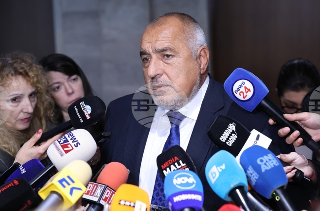 Парламент - Бойко Борисов - изявление