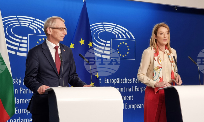 Франция - Страсбург - ЕП - Николай Денков - Роберта Мецола