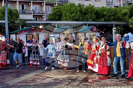 Черна гора - пролетен базар - фолклорни ансамбли