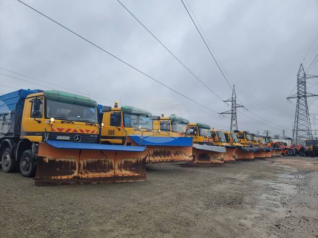 На терен са работили 17 машини на пътищата в област Стара Загора