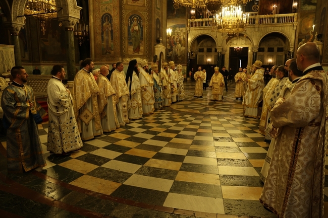 С тържествена света литургия беше отбелязан храмовият празник на патриаршеската катедрала "Св. Александър Невски"