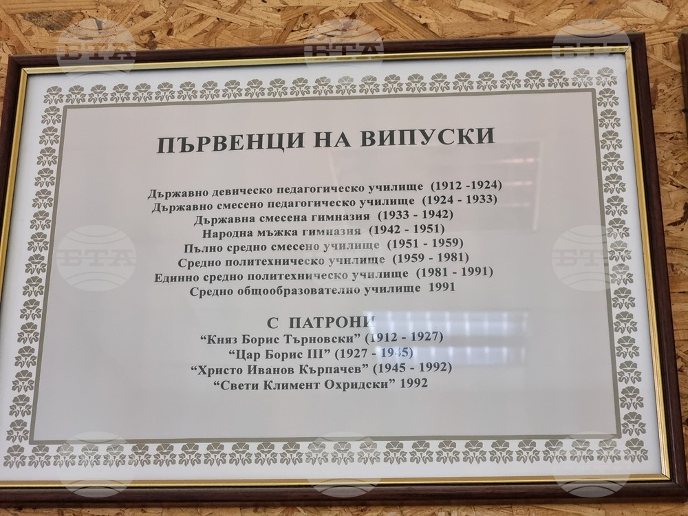 Ловеч - училище - годишнина