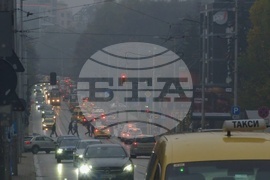 Есен - мъгла - трафик