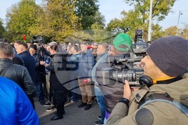 Румъния - служители на метрото - протест