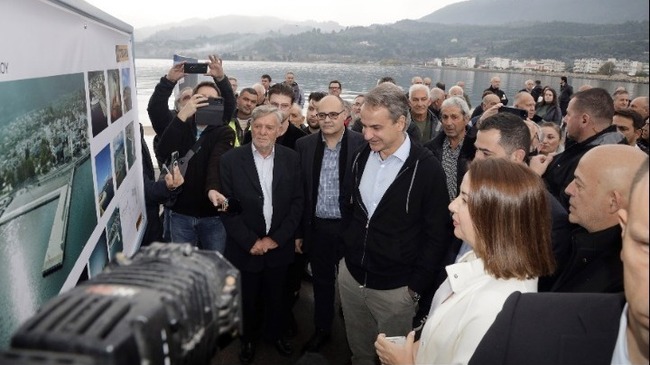 АНА-МПА: Пристанищната инфраструктура в Гърция е в процес на основна реконструкция, каза премиерът Мицотакис