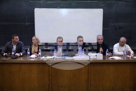 Среща - футболни съдии - студенти