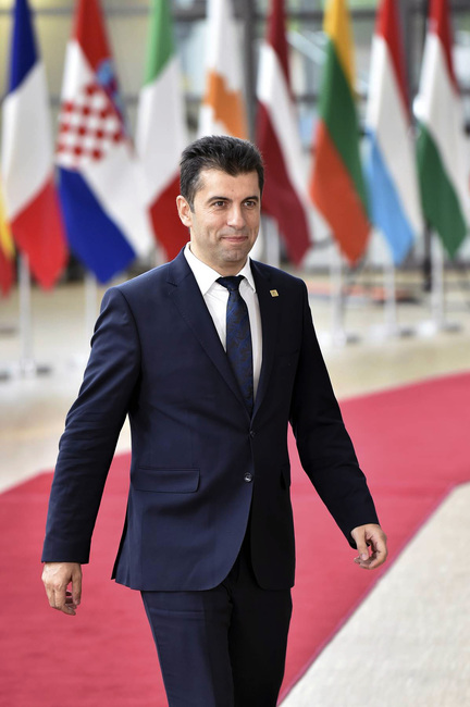 Белгия - Европейски съвет - Кирил Петков - посещение