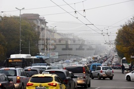 Сутрешна мъгла - автомобили