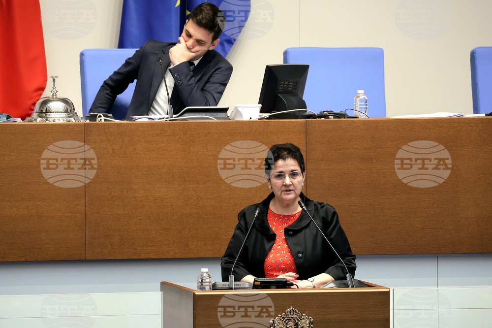 Парламент - заседание - Людмила Петкова