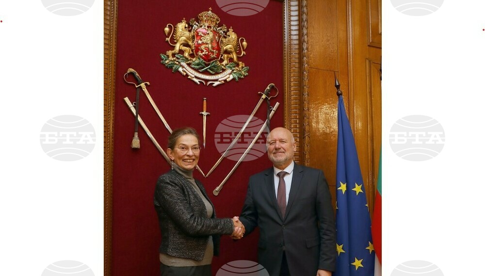 Defence Minister Tagarev Confers with German Ambassador Plank