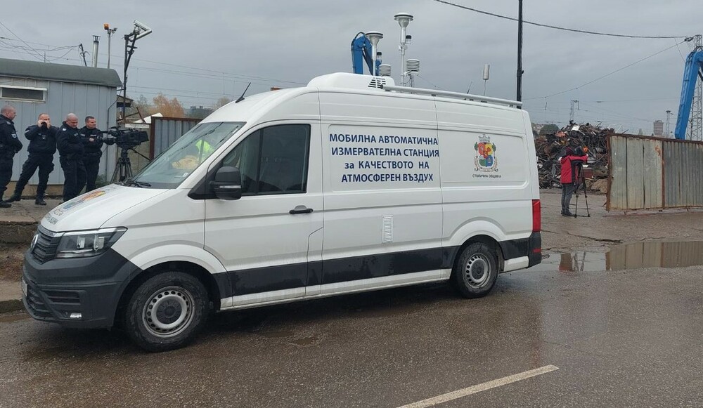 Столичната община поставя мобилна станция за проверка на качеството на въздуха в района на бул.“Илиянци“ при жп гара София – север