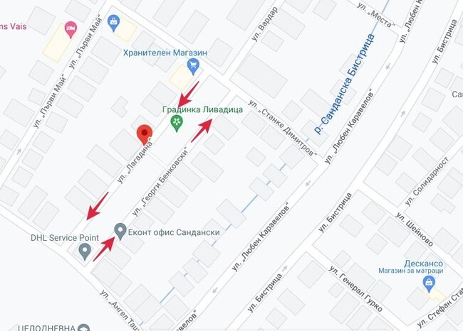 Две улици в ж.к. "Ливадица" стават еднопосочни